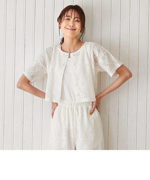 【リンク】レースシャツジャケット