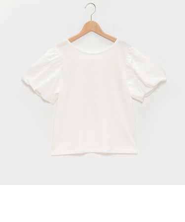 【LADIES】バルーン袖カットTee
