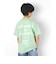 【大人向けサイズあり】天竺・ドロップショルダーBIGロゴバックプリント半袖Tシャツ