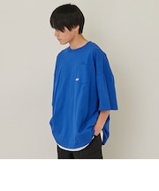 【大人向けサイズあり】【接触冷感】ハイクールコットン・タンクトップつき5部袖Tシャツ
