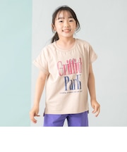 【綿100%】【365D.】アソートロゴワイド半袖Tシャツ
