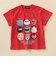 お祭りおめんプリントTシャツ