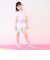 クラデーション・デニム　フロントZIPショートパンツ