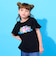 フラワー転写プリントTシャツ