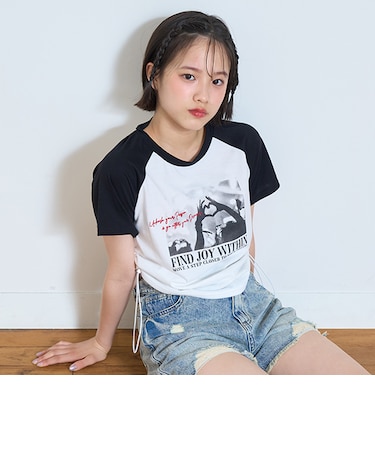 【LTXC】【吸水速乾/さらさら】アソートラグランTシャツ