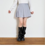 【イージーケア】【GOODPRICE】プリーツスカート