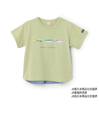 【新幹線】アソートワッペン半袖Tシャツ