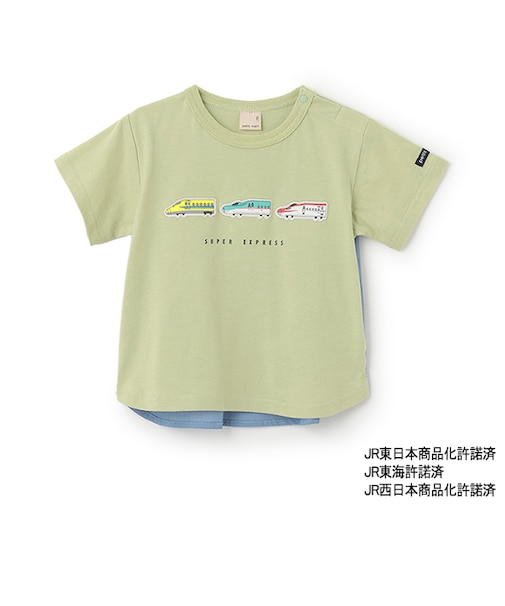 【新幹線】アソートワッペン半袖Tシャツ