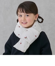 アソート刺しゅう中綿マフラー
