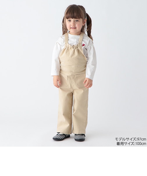 【リンク】ワイドサロペット(キッズ)