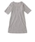背中開きTシャツワンピース