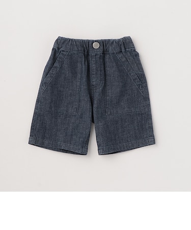 【WEB限定】デニムベイカーハーフパンツ
