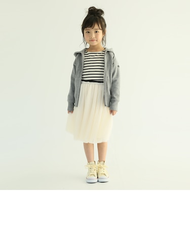 【WEB限定】シンプル裏毛フルジップパーカー