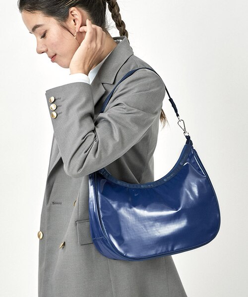 N/S CONV HOBO ネイビーパテント｜レスポートサックのアウトレット通販