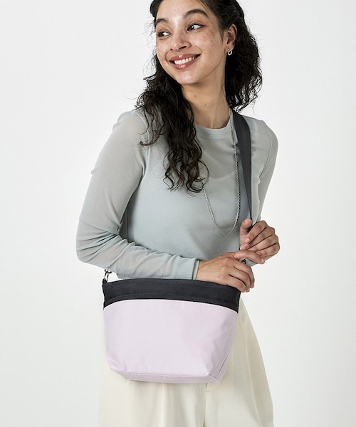 SMALL BUCKET BAG パウダーピンク/サンダー｜レスポートサックの 