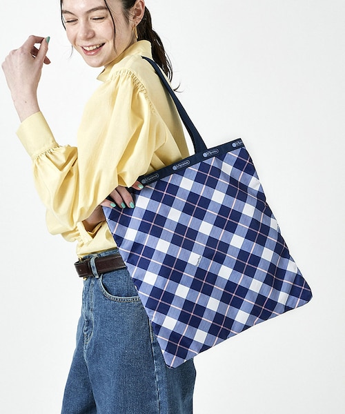 LARGE EMERALD TOTE ケンブリッジチェック｜レスポートサックの