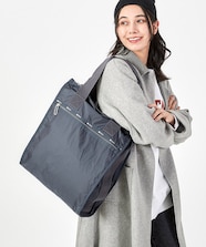 QUILT ZIP TOTE チョコレートブラウンキルト｜レスポートサックの 