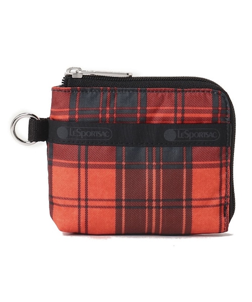 国内配送★LeSportsac★SLIM WALLET 選べる9色 SLIM WALLET レッドタータン｜レスポートサックのアウトレット