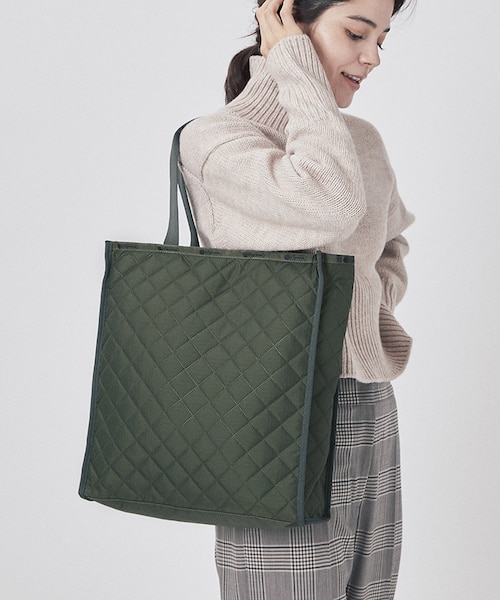 大容量/希少【レスポートサック】アラビアン トートバッグ 壺 総柄 アイボリー LeSportsac トートバッグ 「天使なんかじゃない」LARGE 2 WAY