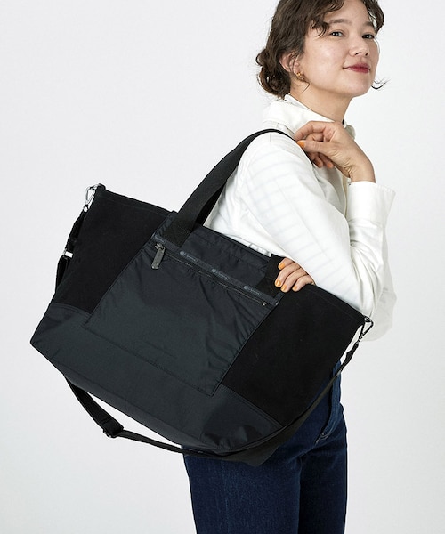 CANVAS E/W TOTE ミッドナイトブラックキャンバス