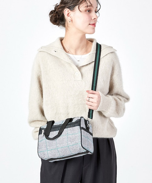 レスポートサック　EVRYDAY SM SATCHEL グレー/グリーンチェック EVERYDAY SM SATCHEL グレー/グリーンチェック