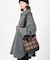 CONVERTIBLE BUCKET BAG コージータータンブラック