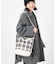 CONVERTIBLE BUCKET BAG クラシックタータンサンドバー