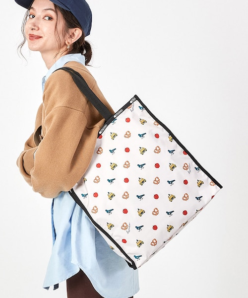 レスポートサック　ギンガムチェックノワールラッフル RUFFLE TOTE ギンガムチェックノワールラッフル ｜レスポートサックの