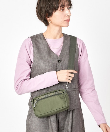 E/W PHONE CROSSBODY ダークオリーブ　