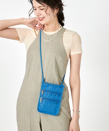 CROSSBODY PHONE BAG ヴィヴィッドブルー