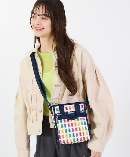 MINI N/S TOTE ハリボーゴールドベアーズネイビー