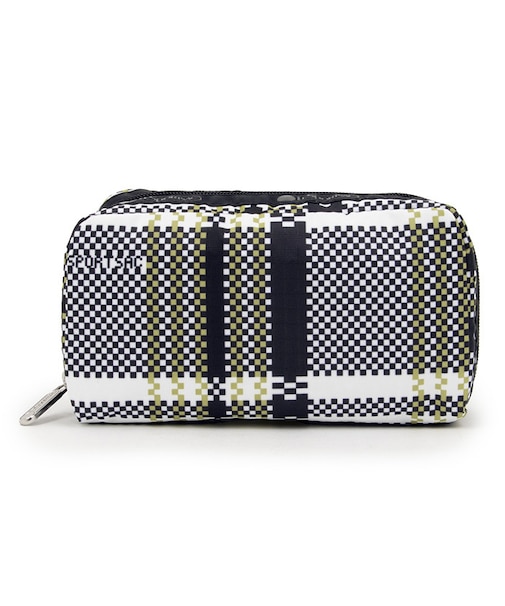 RECTANGULAR COSMETIC ピクセルスクランブルチェック