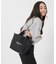 SM REVERSIBLE PKT TOTE 2ウェイブラック/ニュートラルレオパード