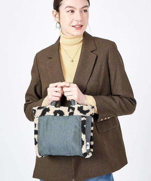 XS BAMBOO TOTE ファーストウォームベージュファー｜レスポートサック