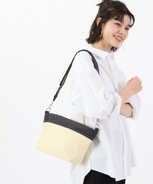 SMALL BUCKET BAG レモンメレンゲ/サンダー