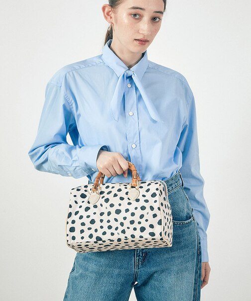 MED BAMBOO BOSTON2 ブライトセピアダルメシアン