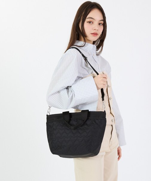 BUCKET TOTE ブラックハートデボス
