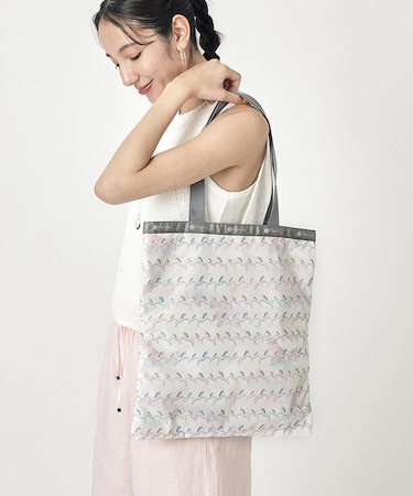 LARGE EMERALD TOTE パステルユニコーン