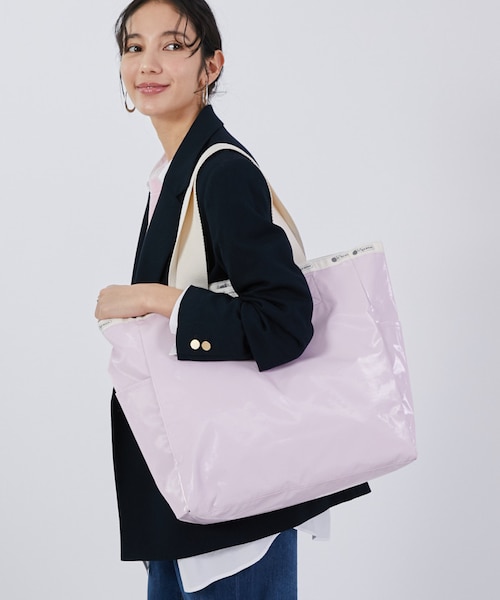 XS BAMBOO TOTE ファーストウォームベージュファー｜レスポートサック