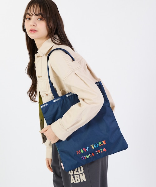 LARGE 2 WAY TOTE レッドタータン/ブラック｜レスポートサックの