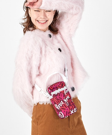 MINI PHONE CROSSBODY ラブノーツベリー