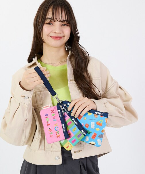 WRISTLET POUCH SET ハリボーエヌワイシーリストレット