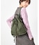 CINCH BACKPACK ダークオリーブ　