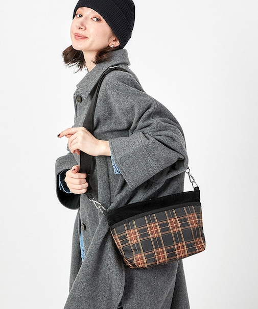 SMALL BUCKET BAG コージータータンコーデュロイ