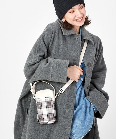 MINI PHONE CROSSBODY クラシックタータンコーデュロイ