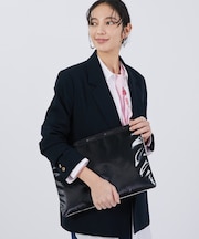 LAPTOP SLEEVE ブラックシャイン/メレンゲ