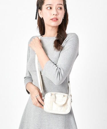 GY MICRO BAG アイボリーフロスト