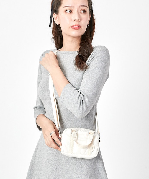 GY MICRO BAG アイボリーフロスト