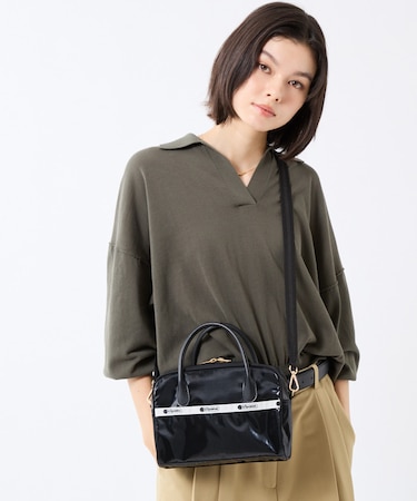 SQUARE TH CROSSBODY アップタウンブラックシャイン/ブラック2