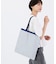 LARGE EMERALD TOTE マリンロゴボーダー